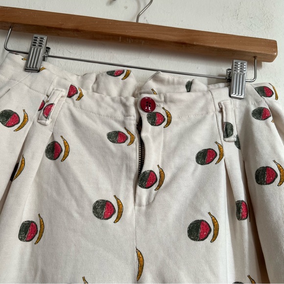 THE ANIMALS OBSERVATORY
WHITE FRUIT PRINT BEAVER PANTS size 10 - Picture 3 of 10